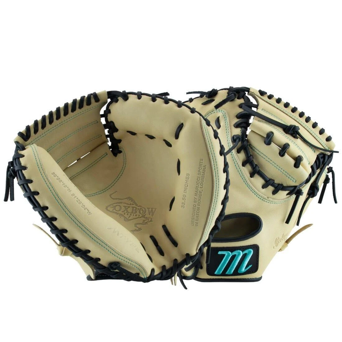 Marucci Oxbow M Type 235C1 33.5" Solid Web Catcher's Mitt: MFG3OX235C1 7 Marucci Oxbow M Type 235C1 33.5" Solid Web Catcher's Mitt: MFG3OX235C1 - Image 5