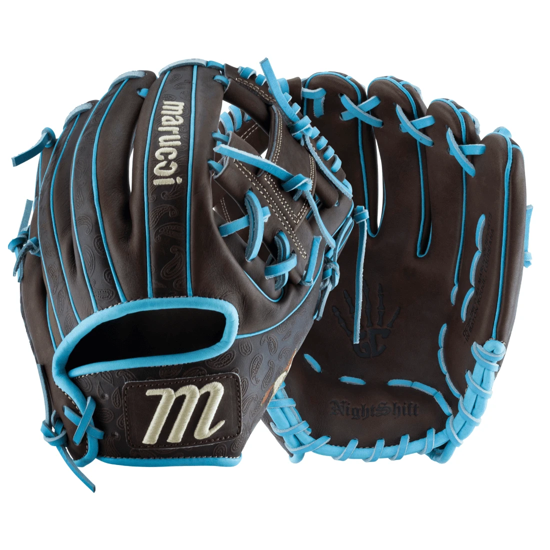 Marucci NightShift "Stallion" 44A2 11.5" Infield Baseball Glove: MFGNTSHFT-0302 17 Marucci NightShift "Stallion" 44A2 11.5" Infield Baseball Glove: MFGNTSHFT-0302 - Image 15