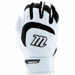 Marucci Signature Adult Batting Gloves (Multiple Colors): MBG4SGN -Marucci Store MBG4SGN W BK 1