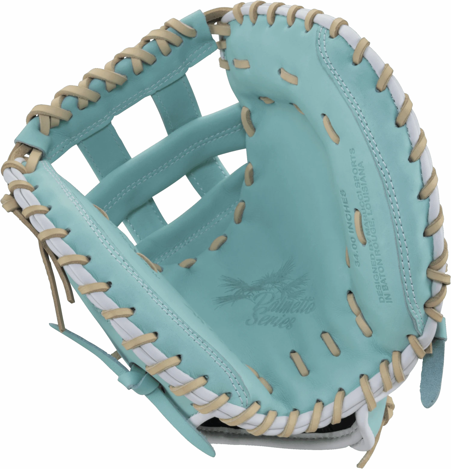 Marucci Palmetto 240C2 34" Fastpitch Catcher's Mitt: MFGPLM240C2FP 6 Marucci Palmetto 240C2 34" Fastpitch Catcher's Mitt: MFGPLM240C2FP - Image 4