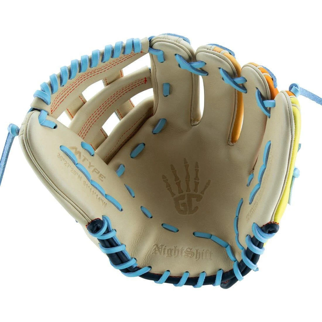 Marucci NightShift " Horizon " 44A3 11.75" Infield Baseball Glove: MFGNTSHFT-0202 4 Marucci NightShift " Horizon " 44A3 11.75" Infield Baseball Glove: MFGNTSHFT-0202 - Image 2