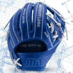 Marucci NightShift "The Blue Print" 44A2 11.75" Infield Baseball Glove: MFGNTSHFT-0102
