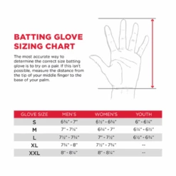 Marucci Blacksmith V2 Full Wrap Batting Gloves (Multiple Colors): MBG2BKSMFW -Marucci Store SizingChart 9b0d786c 6b15 4b25 8179 554c3126b709