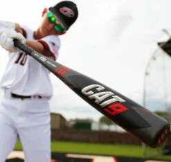 Marucci 2021 Cat9 Connect USSSA (-10) Bat MSBCC910 - Black Red Gray -Marucci Store marucci 2021 cat9 connect usssa 10 bat msbcc910 black red gray 463
