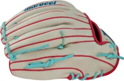 Marucci Acadia V3 43A4 11.5" Baseball Infield Glove: MFG3AC43A4 - Camel Red Mint -Marucci Store marucci acadia v3 43a4 11 5 baseball infield glove mfg3ac43a4 303
