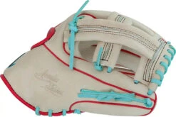 Marucci Acadia V3 43A4 11.5" Baseball Infield Glove: MFG3AC43A4 - Camel Red Mint -Marucci Store marucci acadia v3 43a4 11 5 baseball infield glove mfg3ac43a4 626