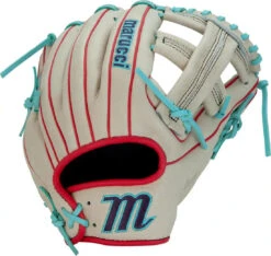 Marucci Acadia V3 43A4 11.5" Baseball Infield Glove: MFG3AC43A4 - Camel Red Mint