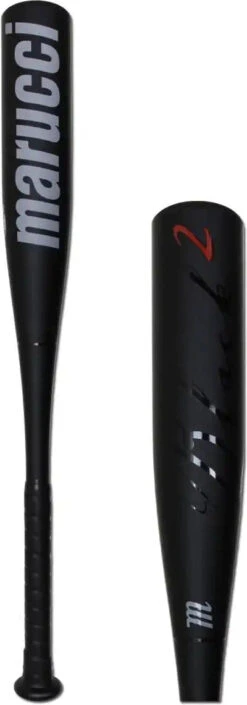 Marucci Black 2 MSBB28 (-8) USSSA Bat 2 5/8" - Black