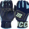 Marucci Blacksmith V2 Batting Glove - Columbia Blue Navy Blue 2 Marucci Blacksmith V2 Batting Glove - Columbia Blue Navy Blue -Marucci Store marucci blacksmith v2 batting glove columbia blue navy hit a double 230