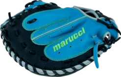 Marucci Caddo 31.00" Catcher's Mitt MFG3CD310 - Blue Black -Marucci Store marucci caddo 31 00 catchers mitt mfg3cd310 blue black right 206
