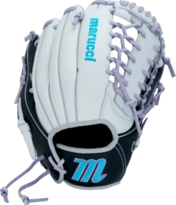 Marucci Caddo V2 12.00" Fastpitch Infield/Outfield Glove MFG2CDFP12 - White Black