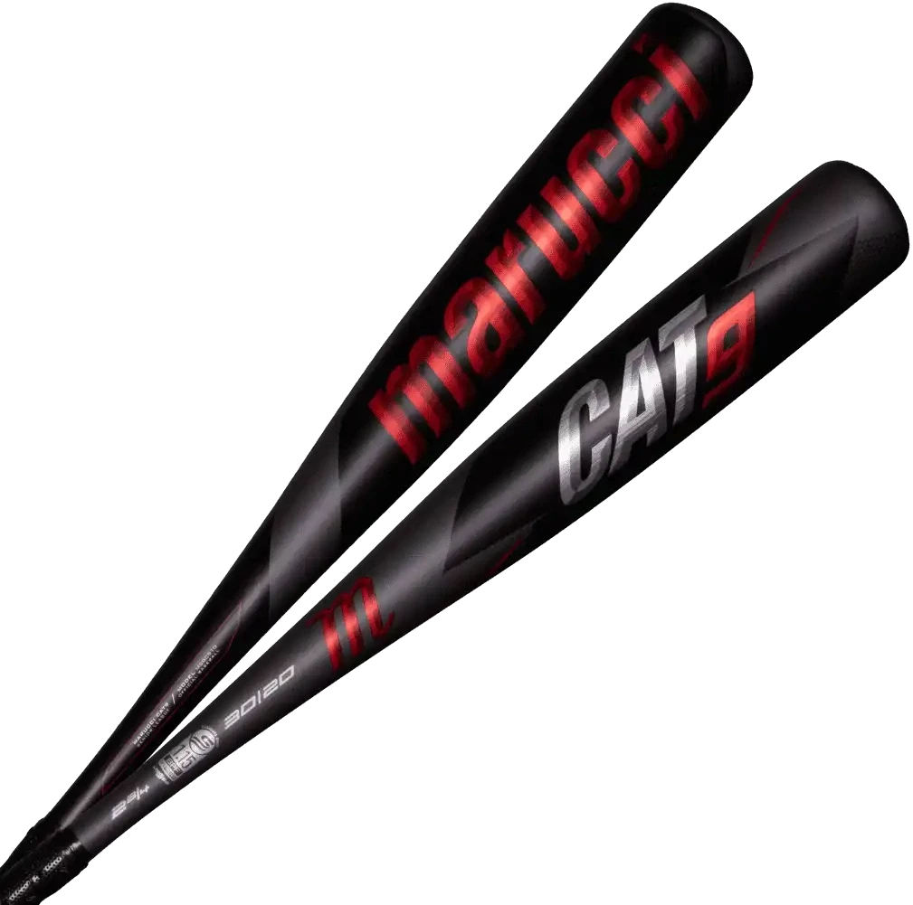 Marucci Cat9 Senior League (-10) 2 3/4" Bat - Black Red 3 Marucci Cat9 Senior League (-10) 2 3/4" Bat - Black Red