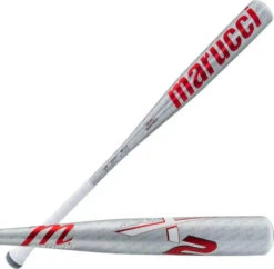 Marucci CATX2 BBCOR (-3) Bat - Silver Red