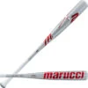 Marucci CATX2 BBCOR Puck Knob (-3) Bat - Silver Red -Marucci Store marucci catx2 bbcor puck knob 3 bat silver red hit a double 335