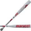 Marucci CATX2 Connect BBCOR Puck Knob (-3) Bat - Silver Red