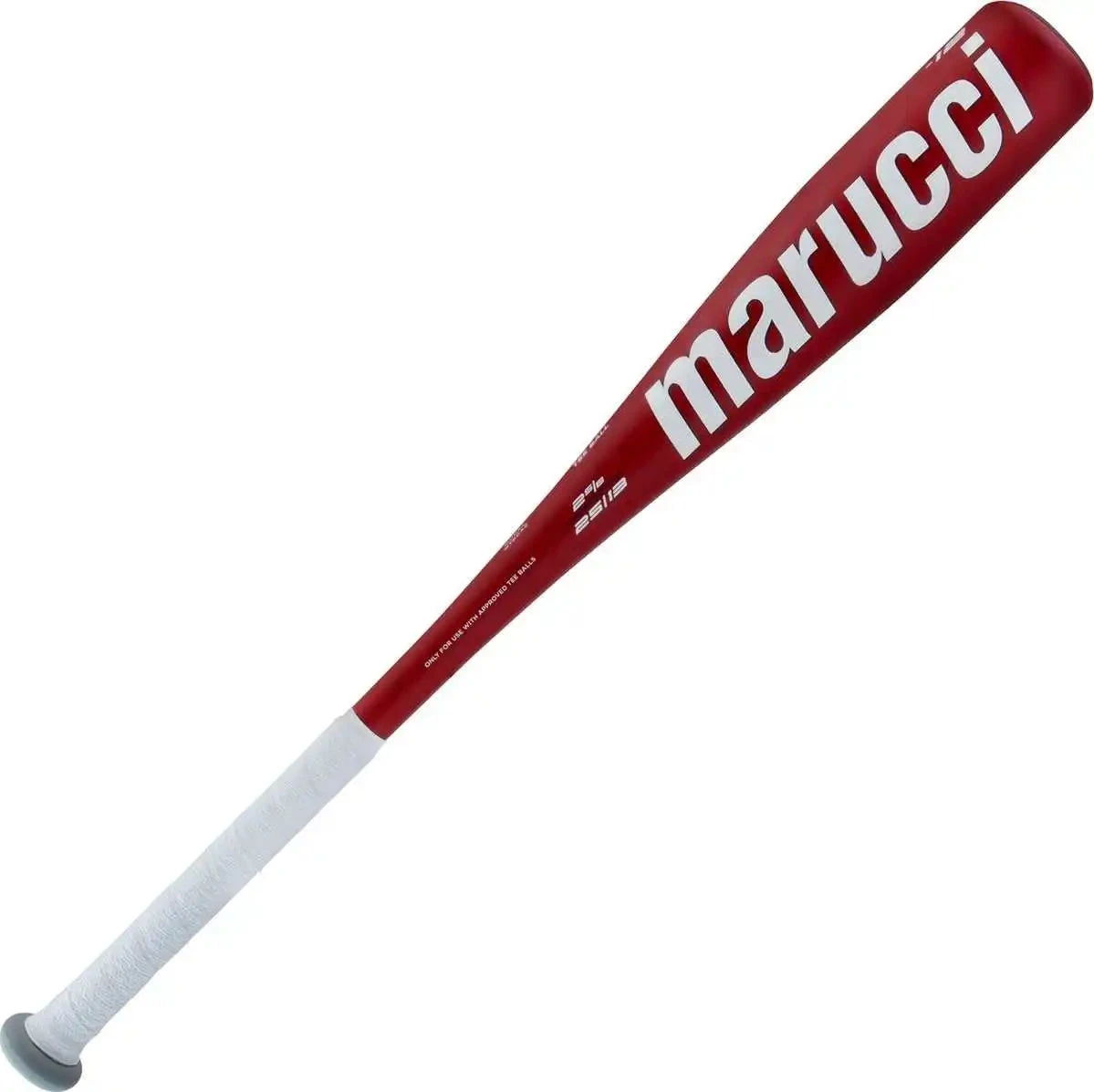 Marucci CATX2 Tee Ball (-11) 2 5/8 Barrel Bat - White Red 5 Marucci CATX2 Tee Ball (-11) 2 5/8 Barrel Bat - White Red - Image 3