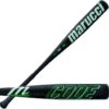 Marucci Code BBCOR (-3) Bat - Black Lime