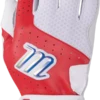 Marucci Crest Batting Glove - Red 2 Marucci Crest Batting Glove - Red -Marucci Store marucci crest batting glove red hit a double 911