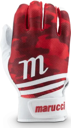 Marucci Crux Batting Glove - Red