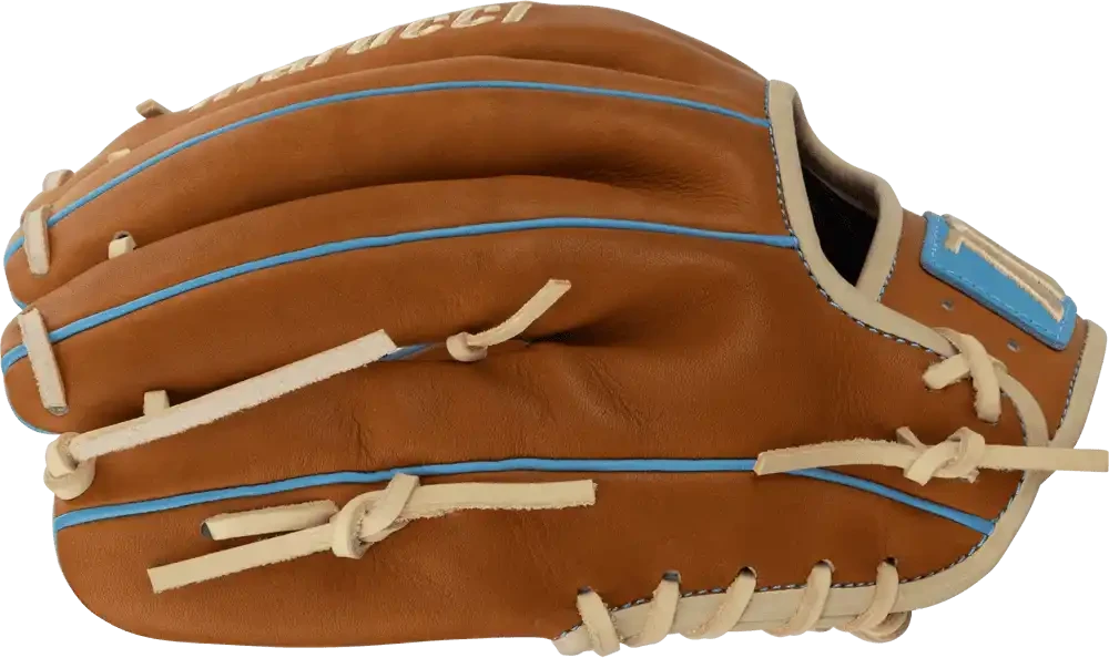 Marucci Cypress M Type 64A2 11.75" Infield Glove MFG2CY64A2 -Toffee Columbia Blue 6 Marucci Cypress M Type 64A2 11.75" Infield Glove MFG2CY64A2 -Toffee Columbia Blue - Image 4
