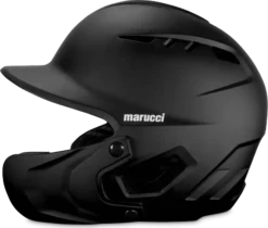 Marucci DuraVent Helmet With Jaw Guard - Black