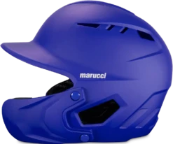 Marucci DuraVent Helmet With Jaw Guard - Royal