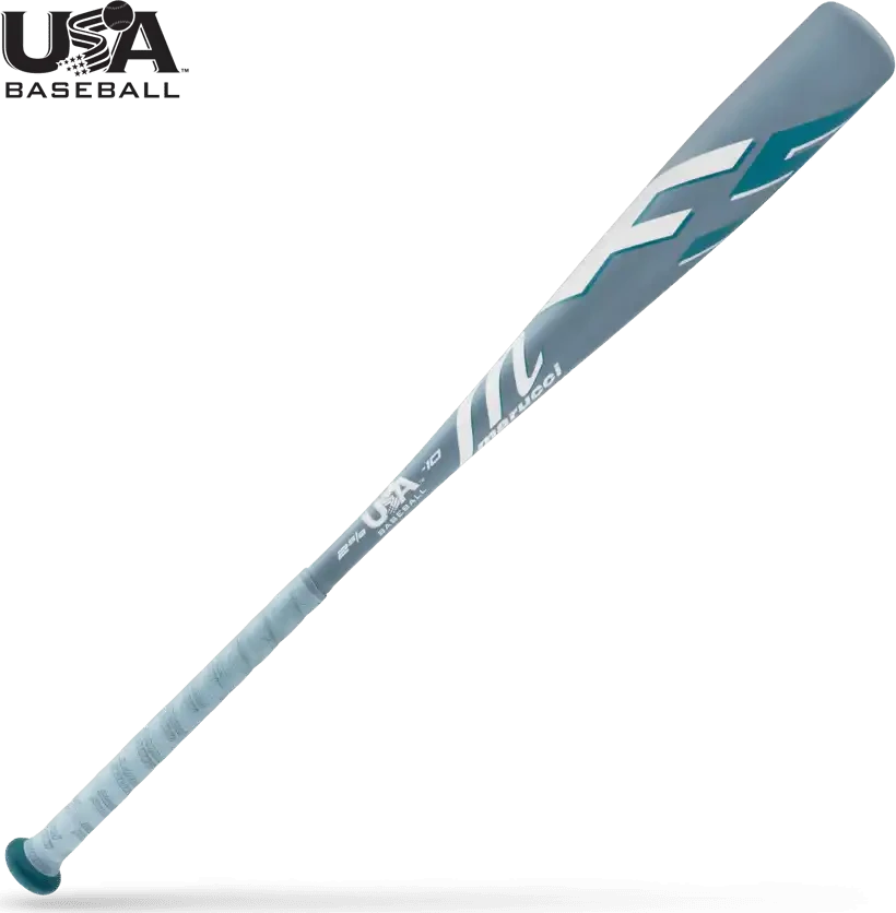 Marucci F5 USA Approved (-10) Bat - White Gray 4 Marucci F5 USA Approved (-10) Bat - White Gray - Image 2