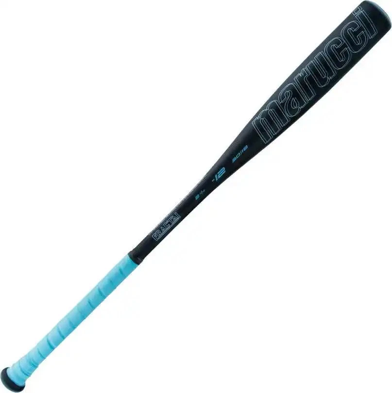 Marucci Fractal (-12) USA Approved 2 1/4 Barrel Bat - Columbia Blue Black 4 Marucci Fractal (-12) USA Approved 2 1/4 Barrel Bat - Columbia Blue Black - Image 2
