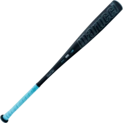 Marucci Fractal BBCOR (-3) Bat - Columbia Blue Black -Marucci Store marucci fractal bbcor 3 bat columbia blue black hit a double 104