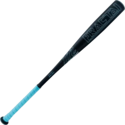 Marucci Fractal BBCOR (-3) Bat - Columbia Blue Black -Marucci Store marucci fractal bbcor 3 bat columbia blue black hit a double 813