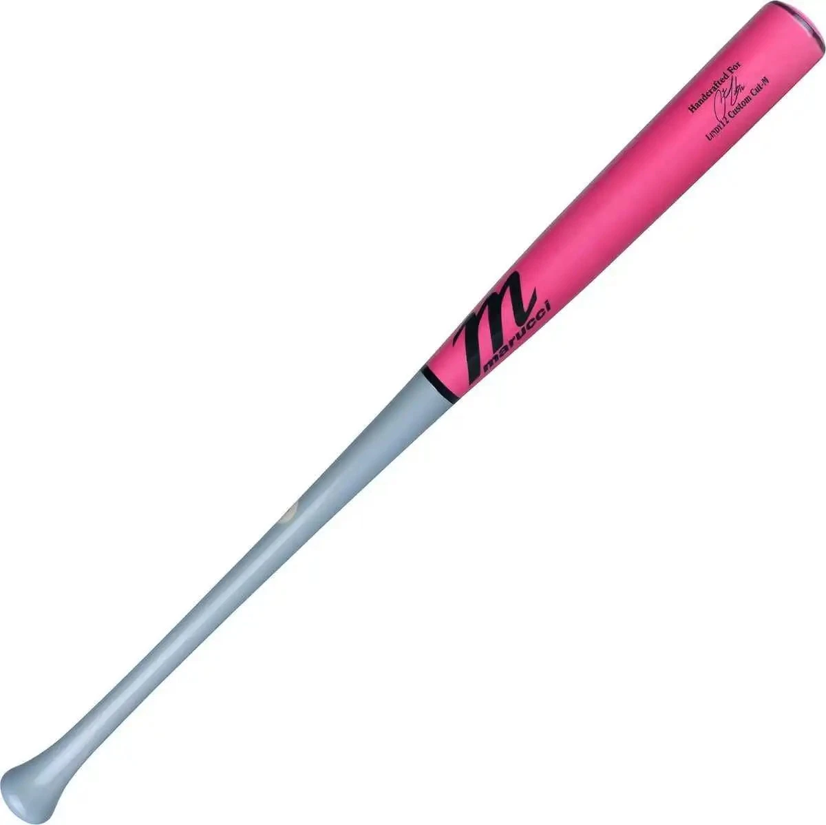 Marucci Francisco Lindor Lindy12 Pro Model Maple Bat MVE4LINDY12-GG/PK - Gunship Gray Pink 4 Marucci Francisco Lindor Lindy12 Pro Model Maple Bat MVE4LINDY12-GG/PK - Gunship Gray Pink - Image 2