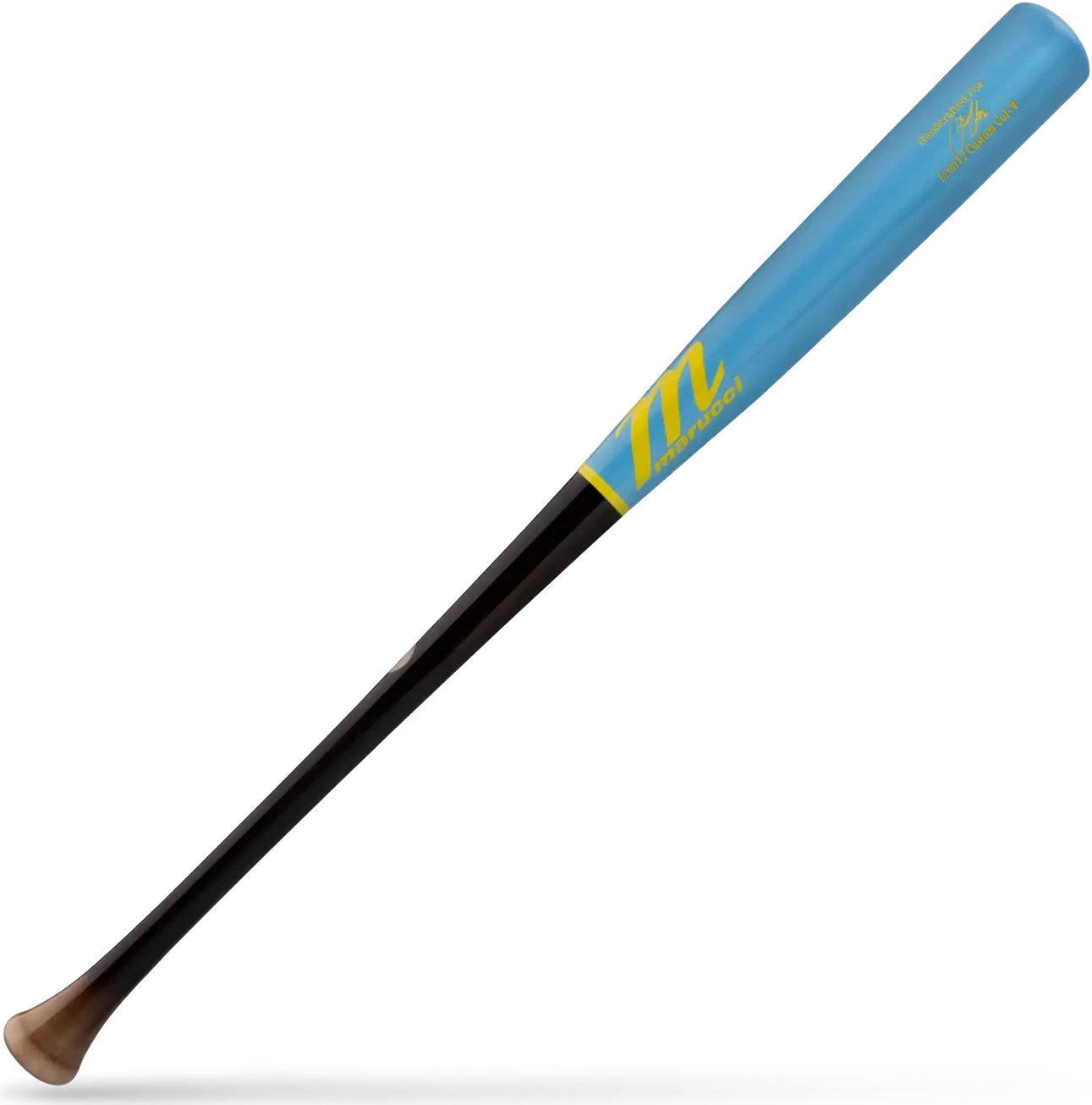Marucci Francisco Lindor Lindy12 Pro Model Maple Bat MVE4LINDY12 - Bright Yellow Ocean 4 Marucci Francisco Lindor Lindy12 Pro Model Maple Bat MVE4LINDY12 - Bright Yellow Ocean - Image 2