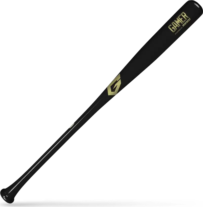 Marucci Gamer Maple Wood Bat MVEGMR - Black 3 Marucci Gamer Maple Wood Bat MVEGMR - Black