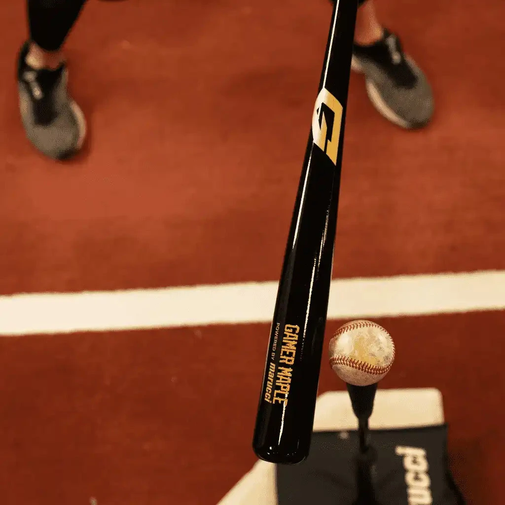 Marucci Gamer Maple Wood Bat MVEGMR - Black 5 Marucci Gamer Maple Wood Bat MVEGMR - Black - Image 3