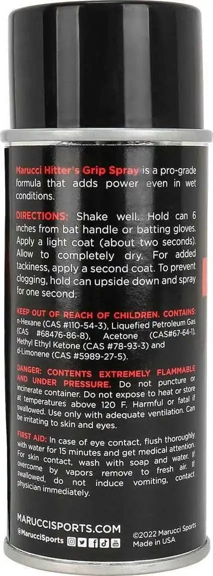 Marucci Hitter's Grip Spray - 4 Oz 4 Marucci Hitter's Grip Spray - 4 Oz - Image 2