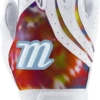 Marucci Iris Fastpitch Batting Glove - Red Blue -Marucci Store marucci iris fastpitch batting glove red blue hit a double 831