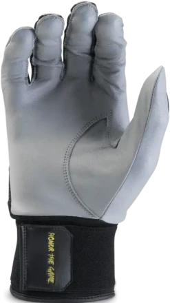 Marucci Luxe Batting Glove - Gray Black -Marucci Store marucci luxe batting glove gray black hit a double 156