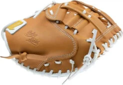 Marucci Oxbow Fastpitch M Type 230C2 33" Catcher's Mitt - Toffee -Marucci Store marucci oxbow fastpitch m type 230c2 33 catchers mitt toffee tan 557