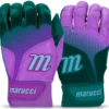 Marucci PWR FADE Batting Gloves Youth Pair - Teal Purple