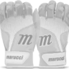 Marucci PWR FADE Batting Gloves Youth Pair - White White -Marucci Store marucci pwr fade batting gloves youth pair white hit a double 833