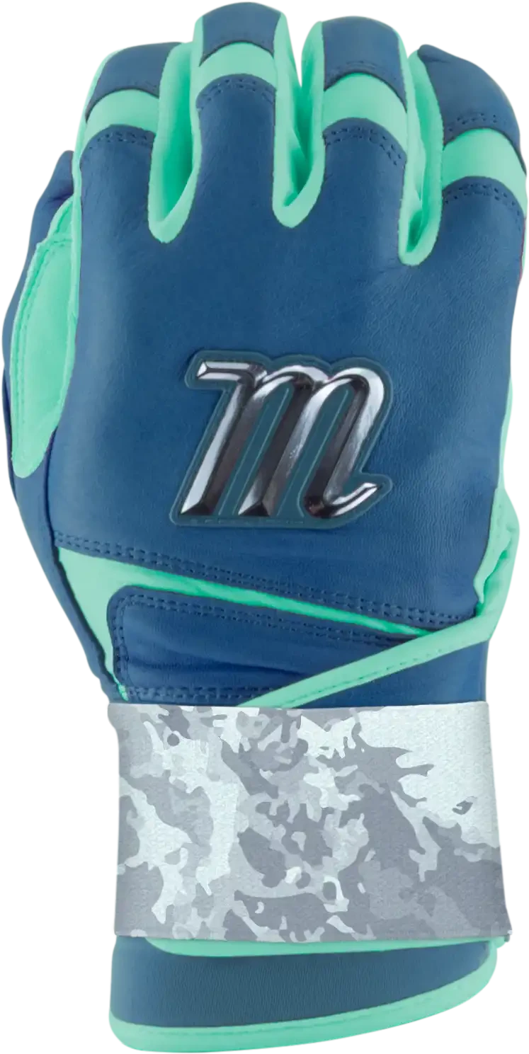 Marucci REMX Adult Baseball Batting Gloves MBRMX - Blue Mint 3 Marucci REMX Adult Baseball Batting Gloves MBRMX - Blue Mint