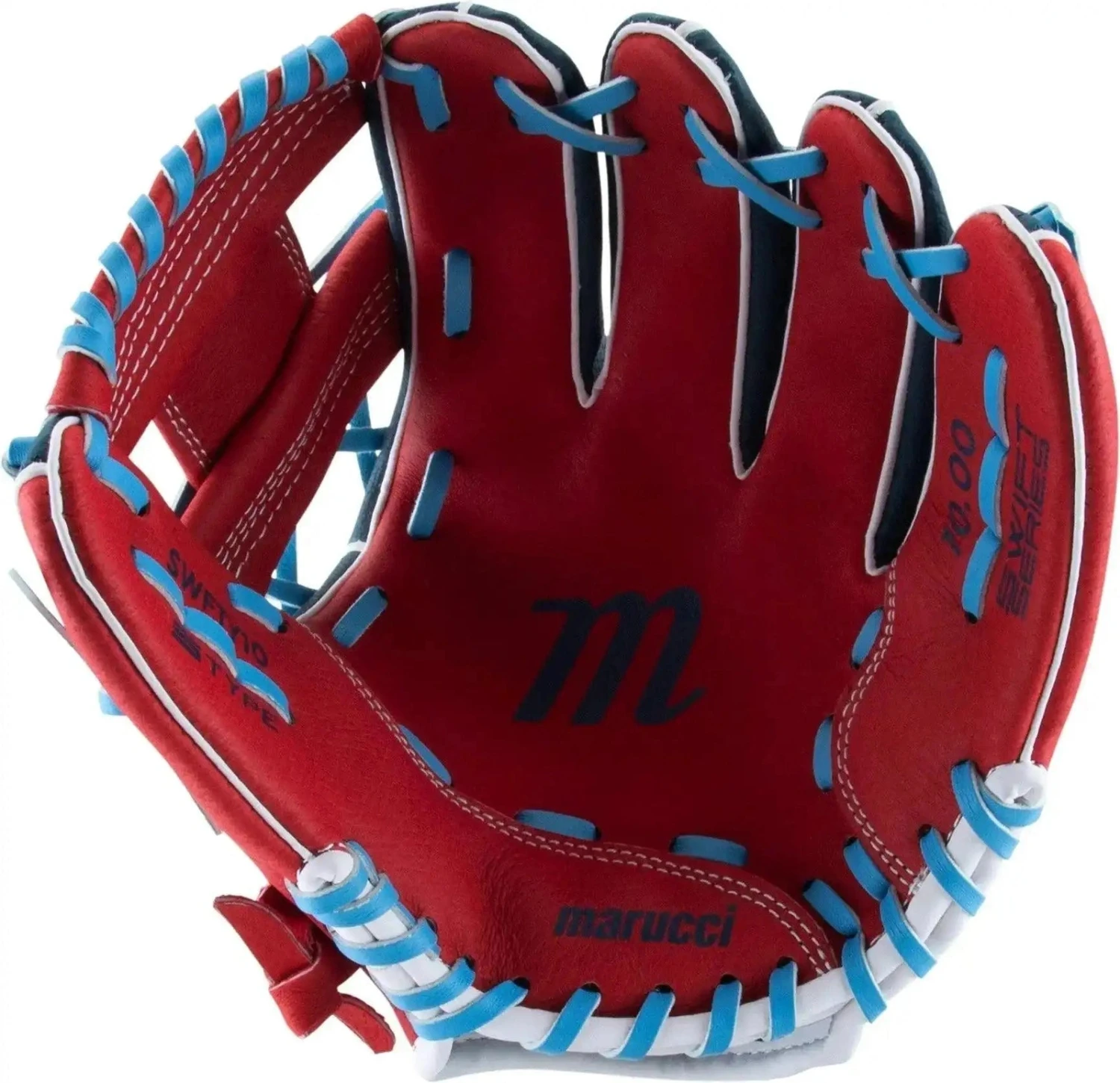 Marucci Swift 10.00" Youth Utility Glove MFGSWFTY10 - Navy Red 4 Marucci Swift 10.00" Youth Utility Glove MFGSWFTY10 - Navy Red - Image 2