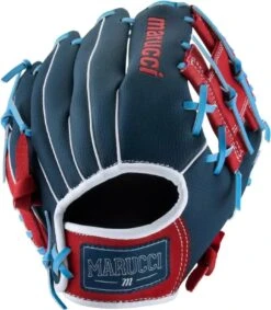 Marucci Swift 10.00" Youth Utility Glove MFGSWFTY10 - Navy Red