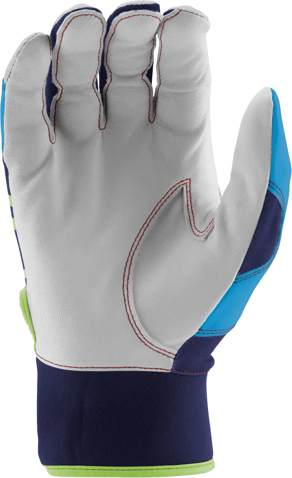 Marucci Swift Lite Youth Batting Gloves - Navy Blue Columbia Blue 5 Marucci Swift Lite Youth Batting Gloves - Navy Blue Columbia Blue - Image 3
