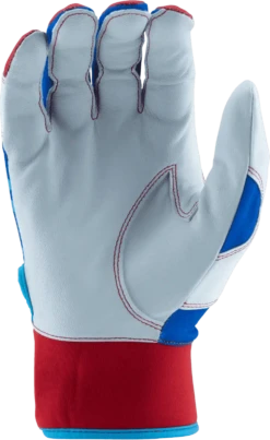 Marucci Swift Lite Youth Batting Gloves - Red Navy Blue -Marucci Store marucci swift lite youth batting gloves red navy blue hit a double 122