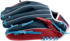 Marucci Swift S Type Youth 10.00" Utility Glove - Navy Blue Red -Marucci Store marucci swift s type youth 10 00 utility glove navy blue red hit 448